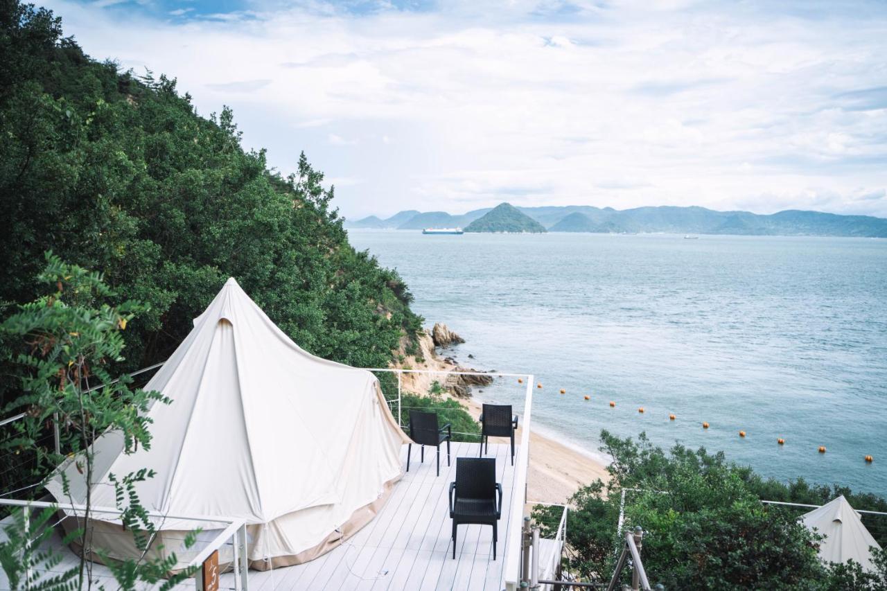 てんとうみ 渋川海岸グランピング Tentoumi Shibukawa Beach Glamping Tamana Dış mekan fotoğraf