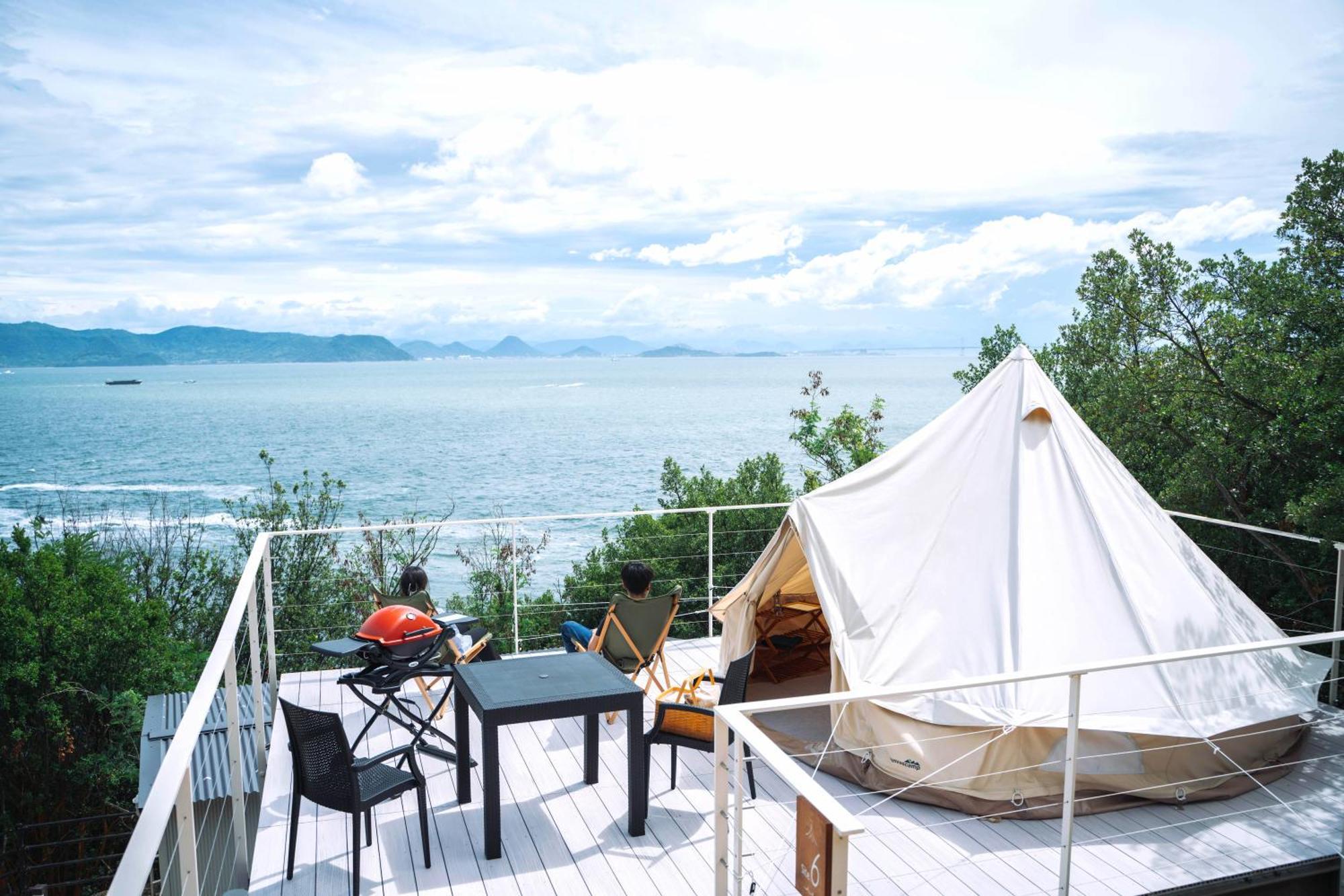 てんとうみ 渋川海岸グランピング Tentoumi Shibukawa Beach Glamping Tamana Dış mekan fotoğraf